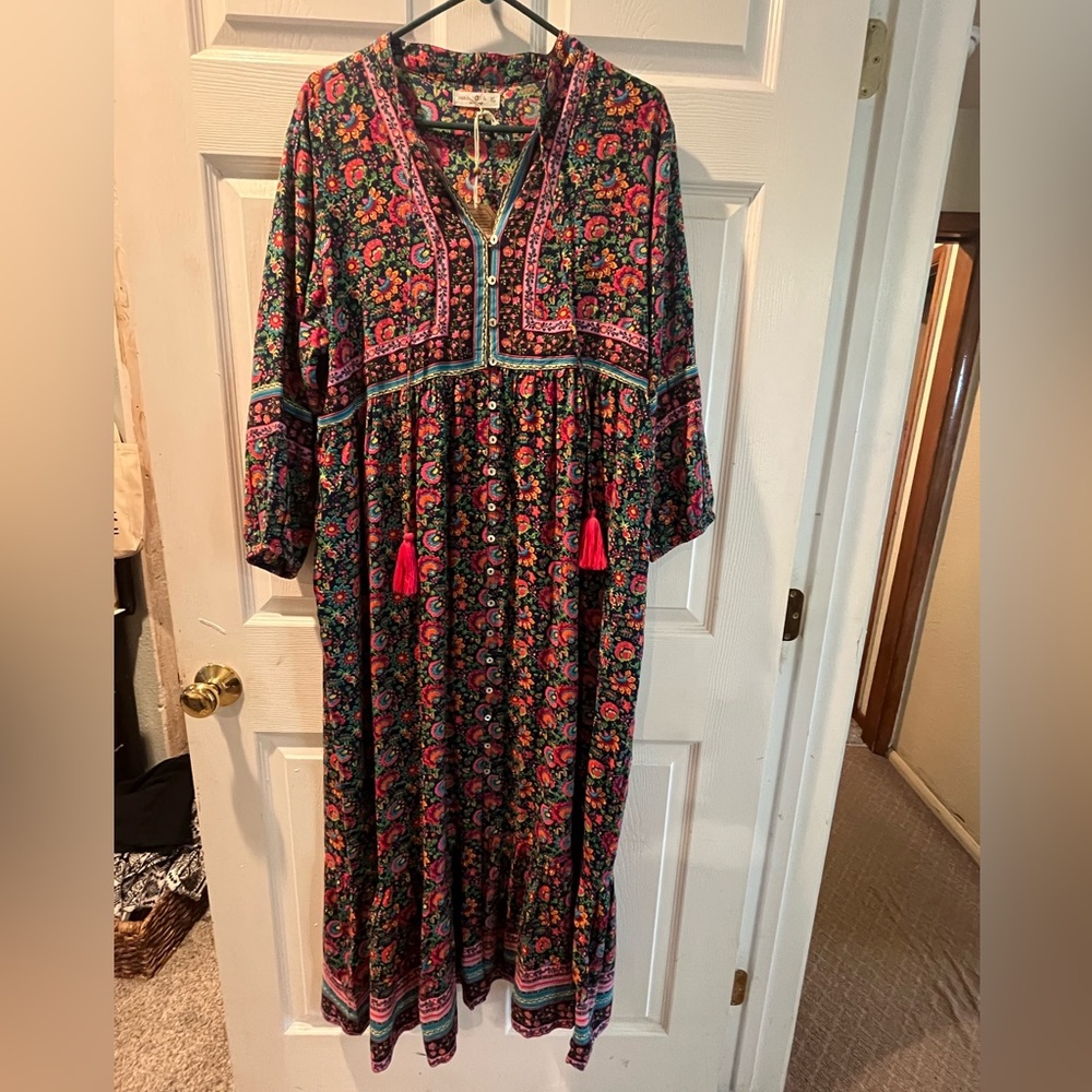 NWT Natural Life Phoebe Maxi Dress.